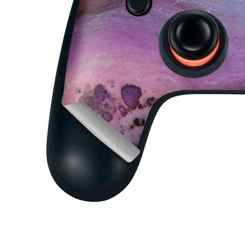 Space Marble Google Stadia Controller Skin